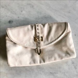 White & Gold Clutch